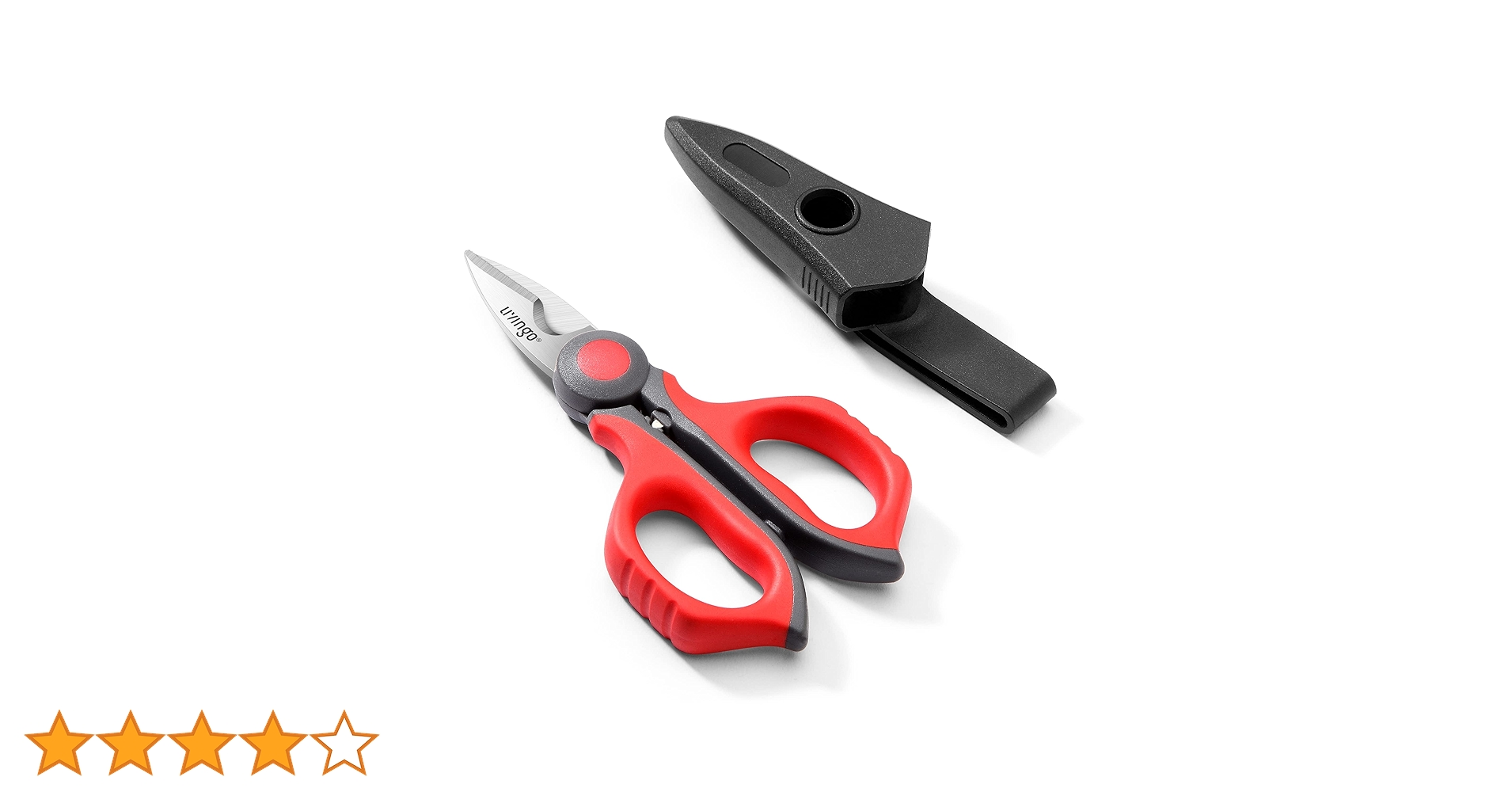 LIVINGO Electrician Scissors: 6 Inch Sharp Heavy Duty Wire Shears